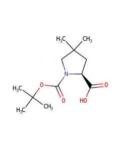 Astatech (S)-N-BOC-4,4-DIMETHYL-PYRROLIDINE-2-CARBOXYLIC ACID, 97.00% Purity, 0.25G